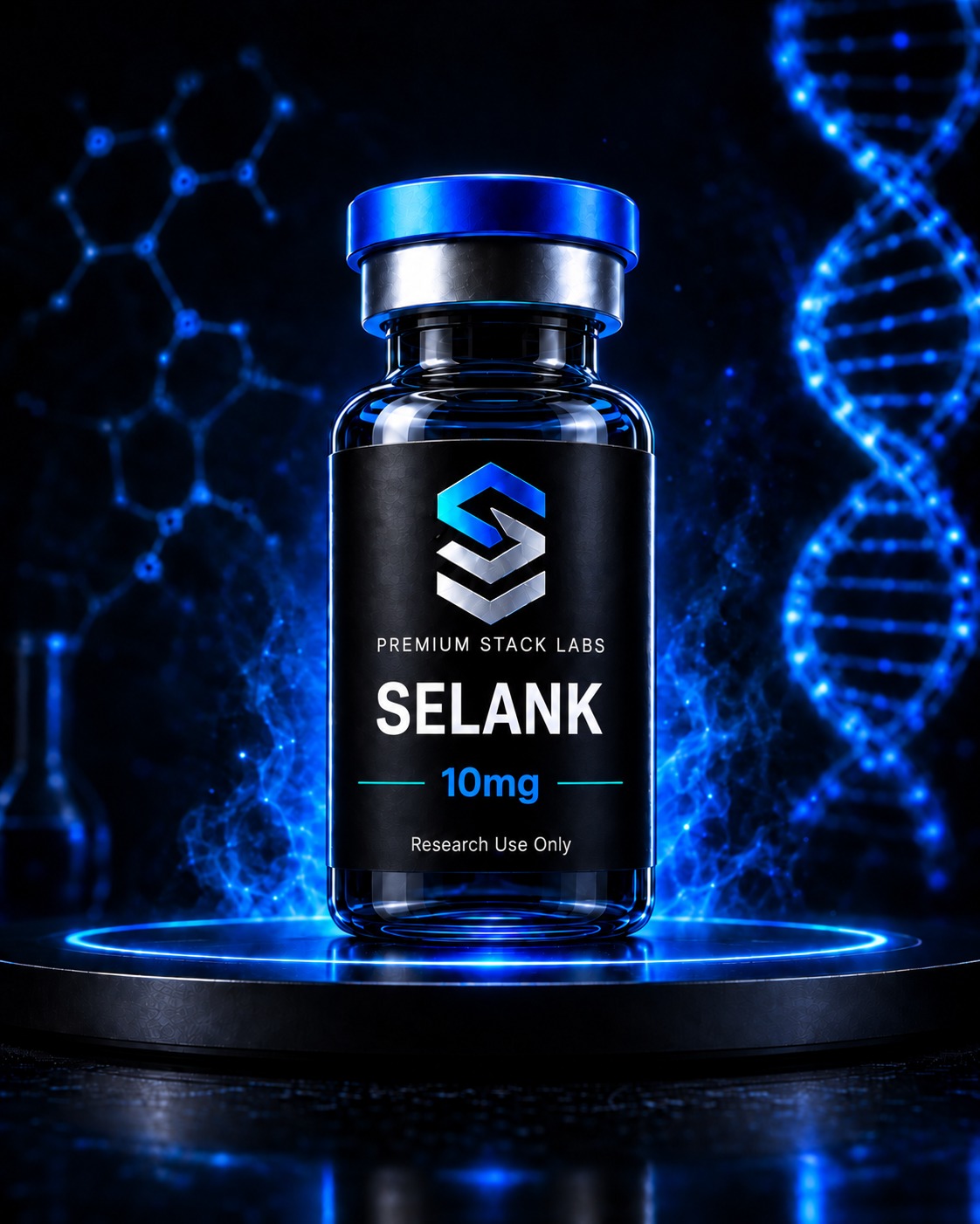 Premium Stack Labs SELANK 10mg research vial