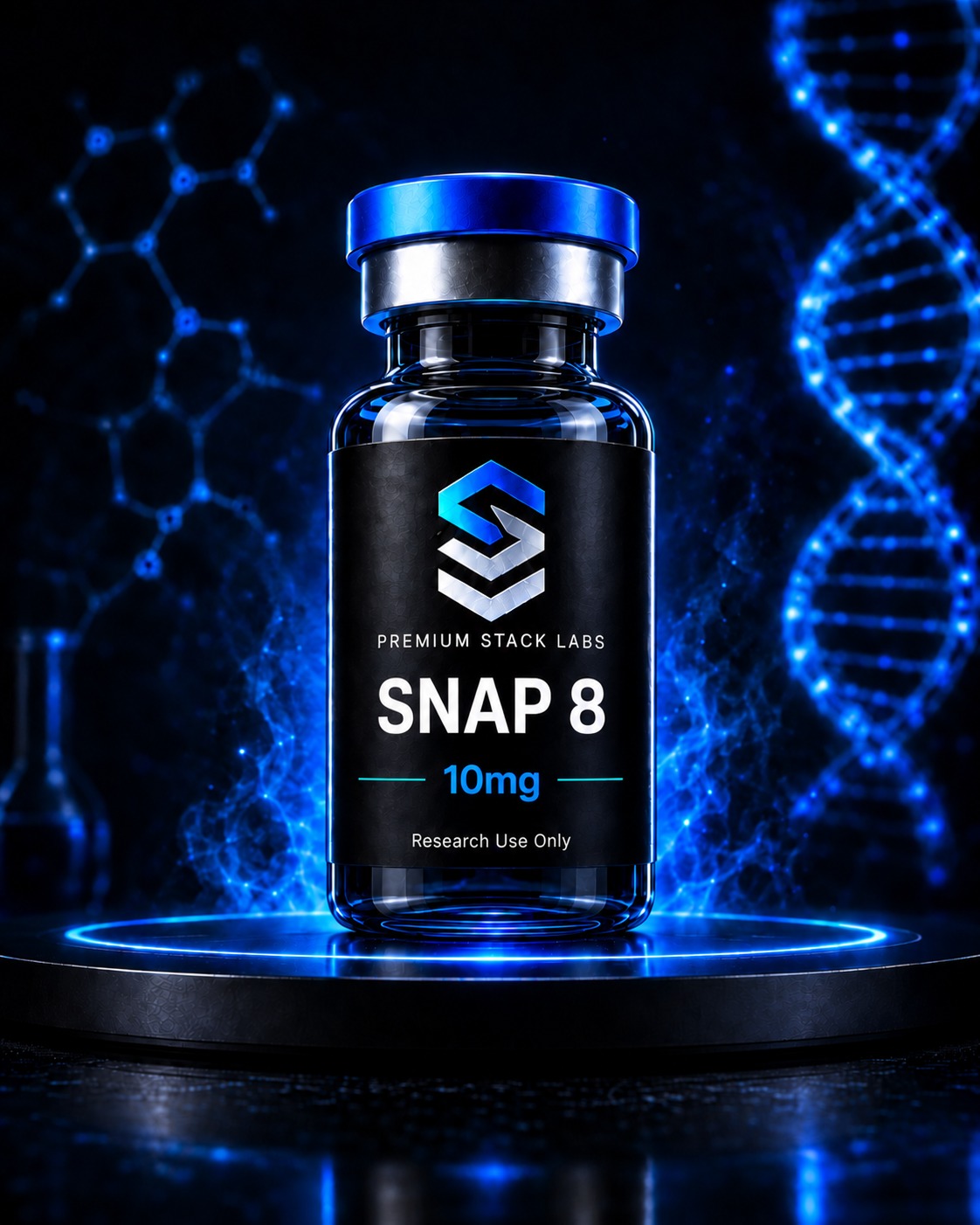 Premium Stack Labs SNAP-8 10mg research vial