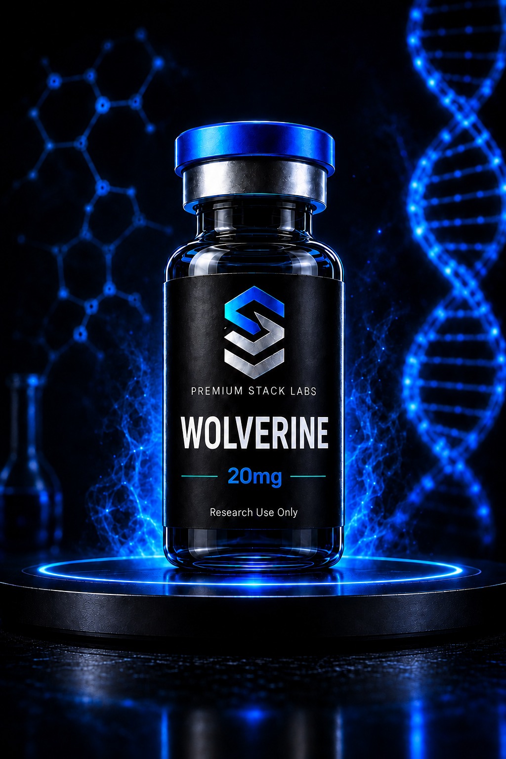 Premium Stack Labs Wolverine Blend 20mg research vial